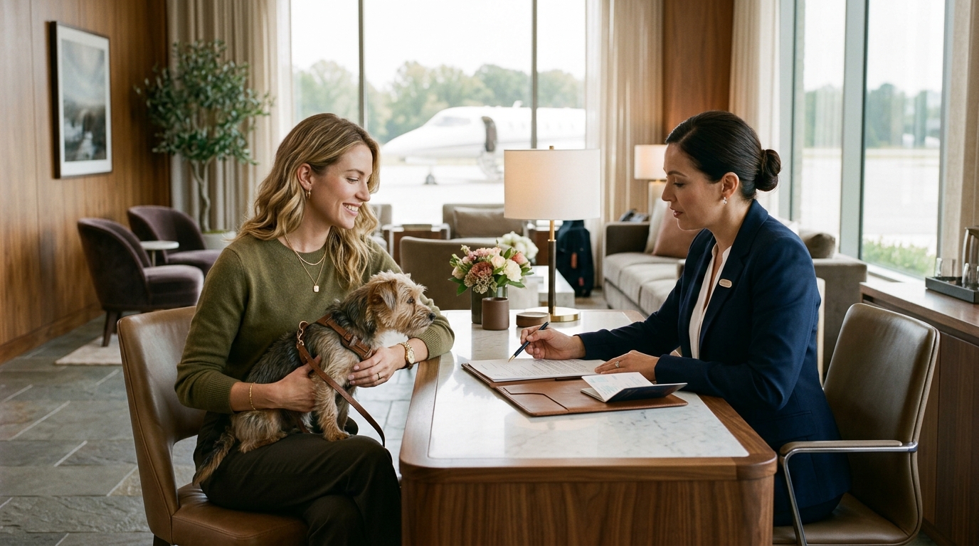 Flying with Pets on a Private Jet: What UK Travellers Need to Arrange