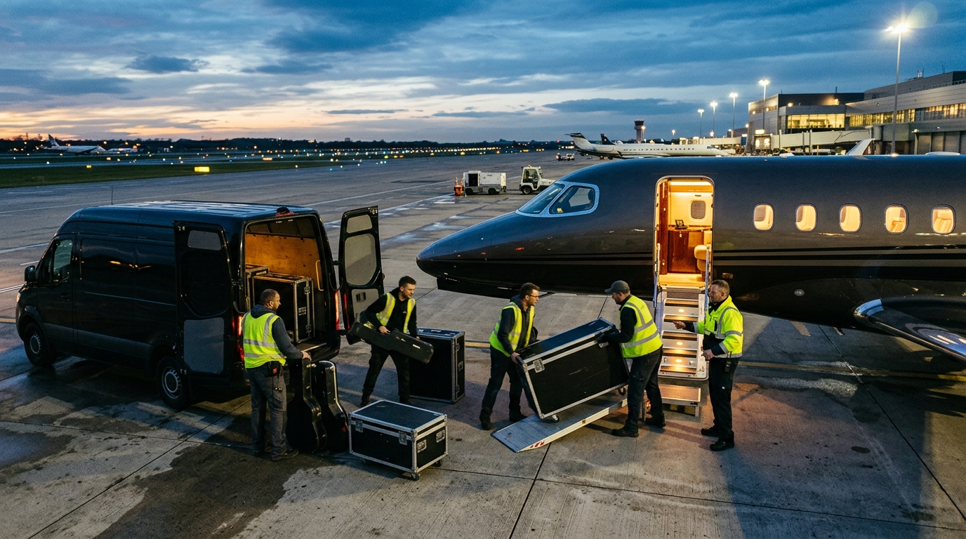 Music Tour Private Jet Charter: How Artists, Crews and Management Plan Multi-City Tour Flying